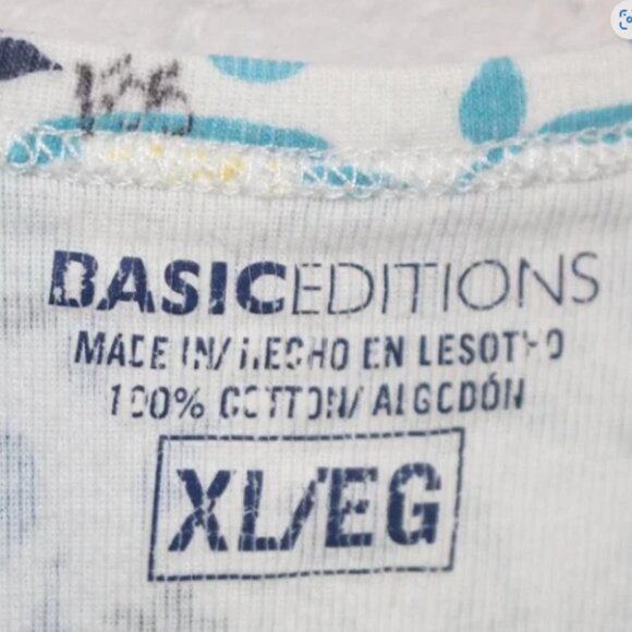 Basic Editions Floral Tank Size XL - Picture 7 of 8